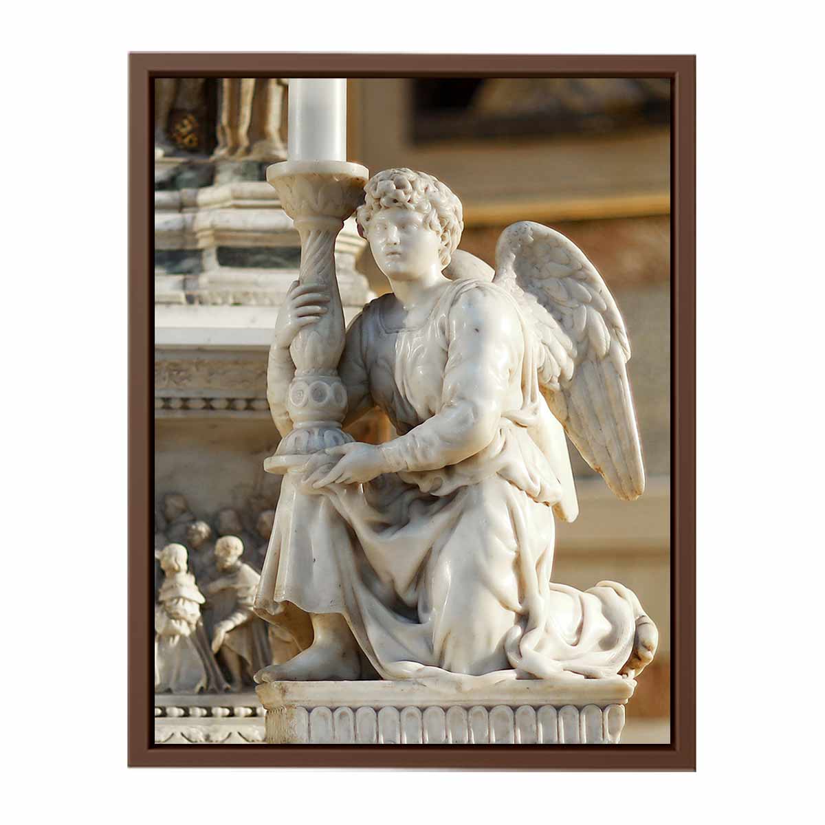 Angel with Candlestick By Michelangelo Buonarroti