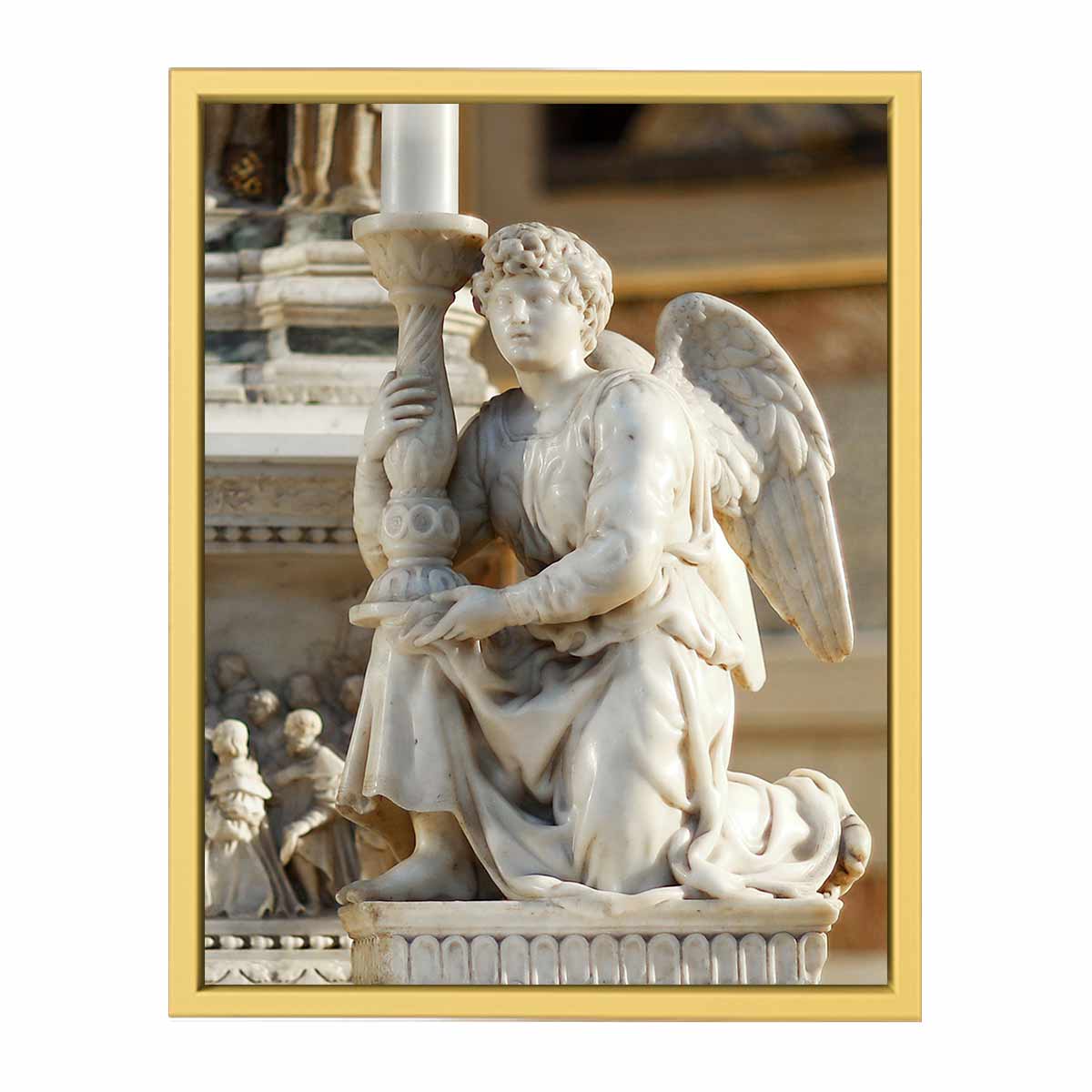 Angel with Candlestick By Michelangelo Buonarroti