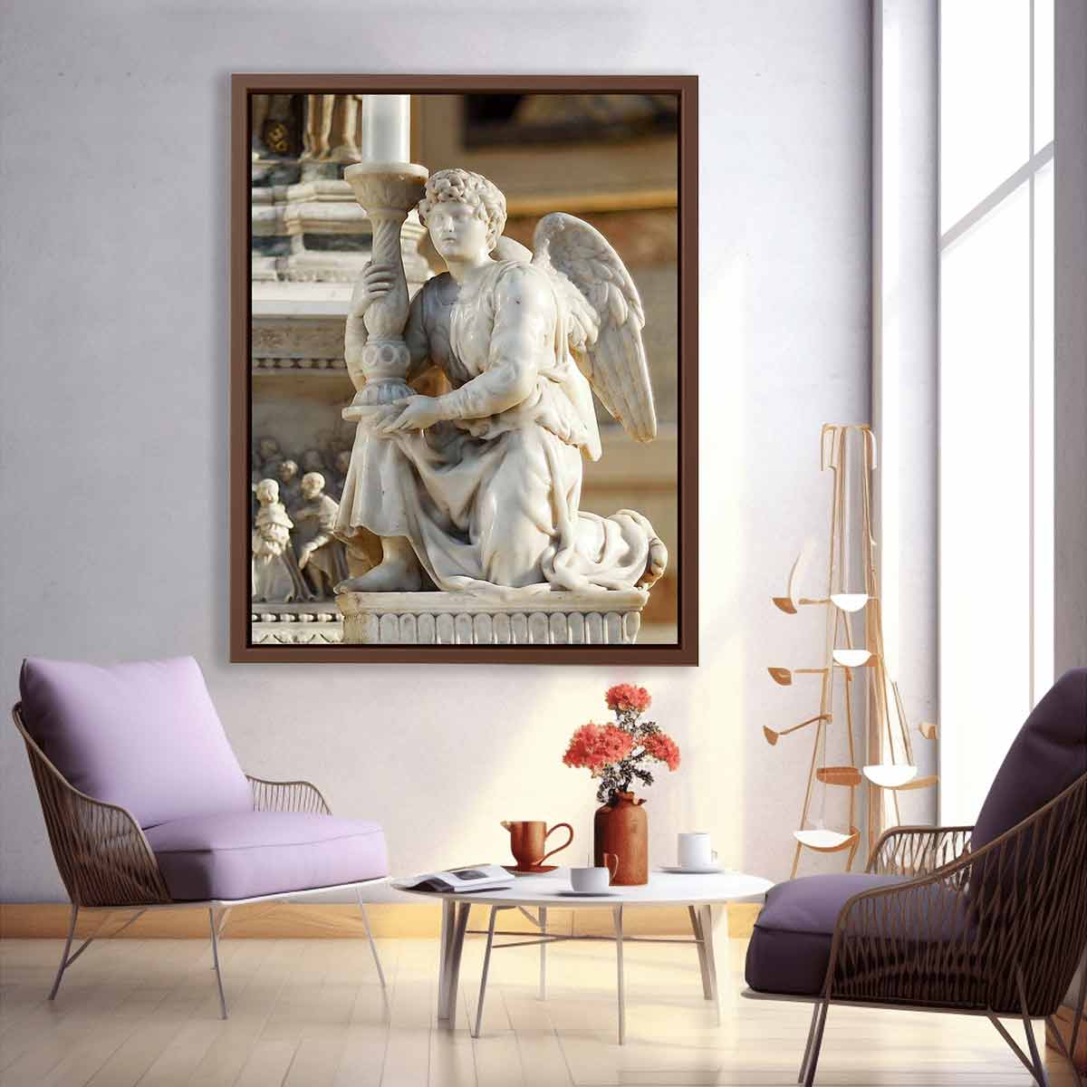 Angel with Candlestick By Michelangelo Buonarroti