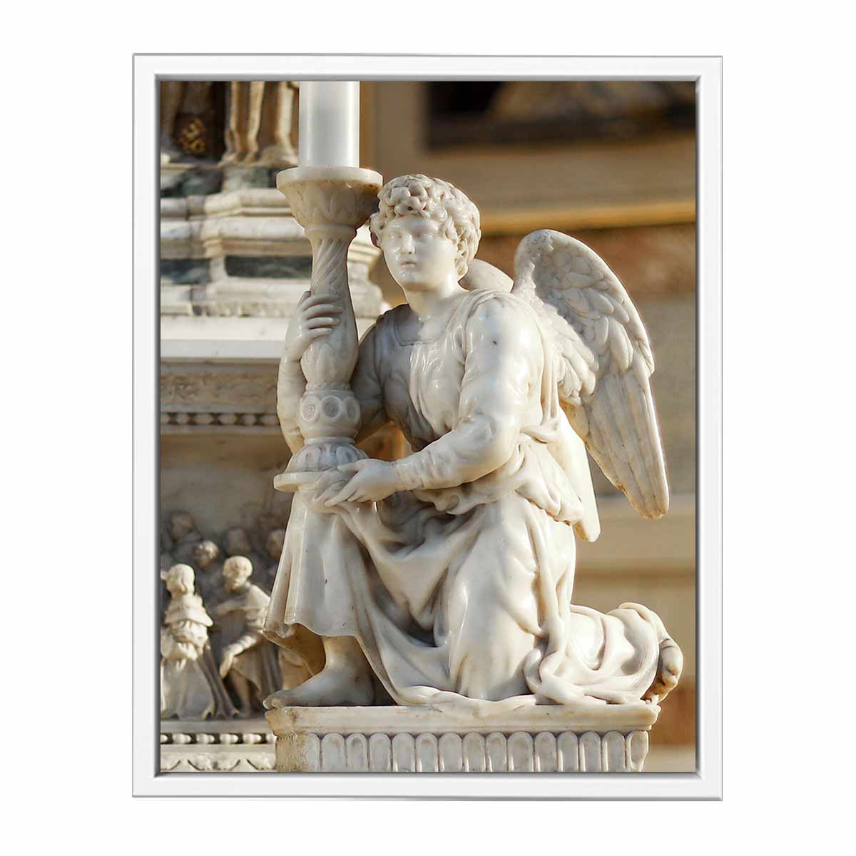 Angel with Candlestick By Michelangelo Buonarroti