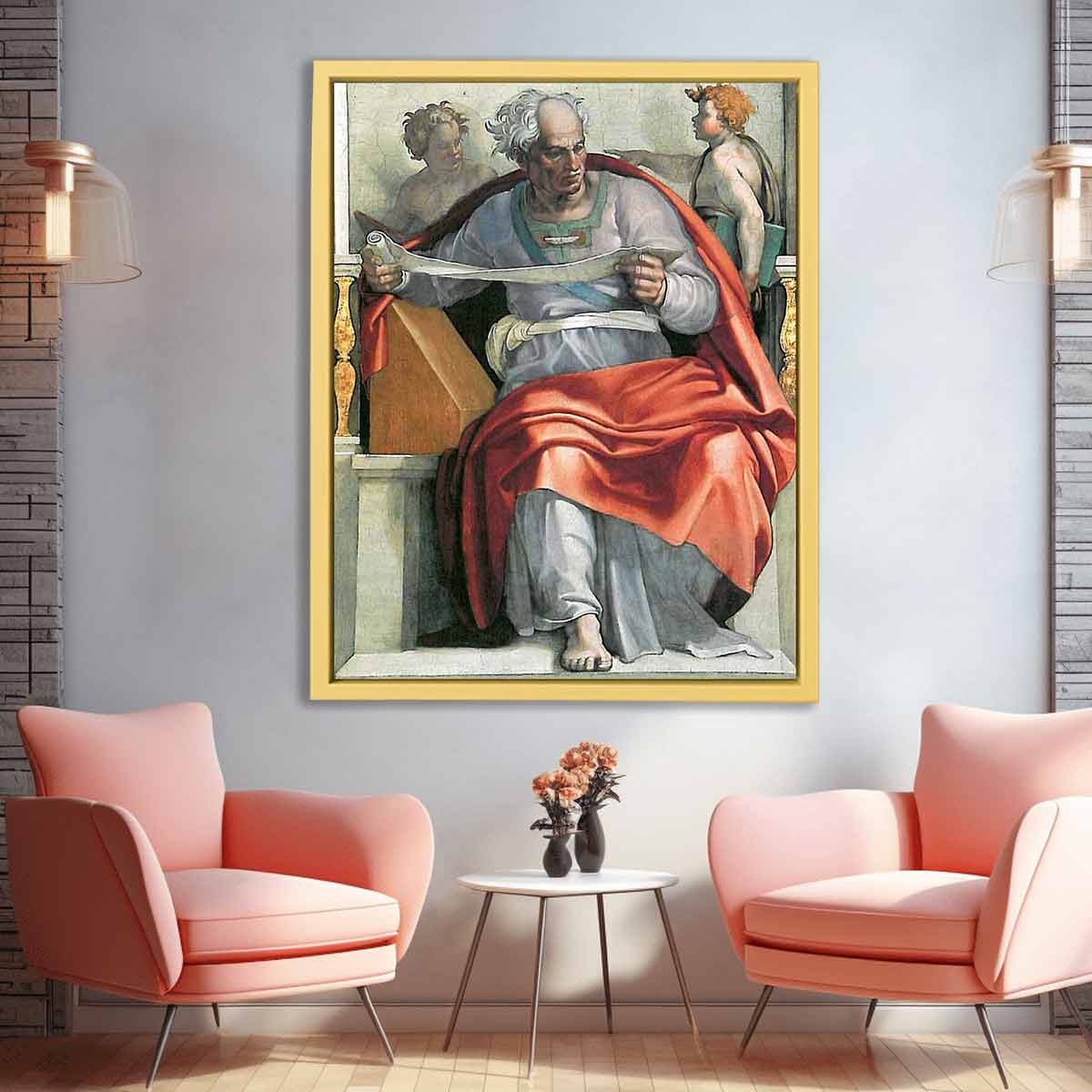 Prophet Joel By Michelangelo Buonarroti