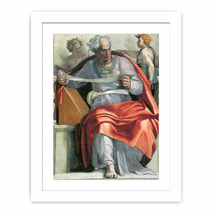 Prophet Joel By Michelangelo Buonarroti