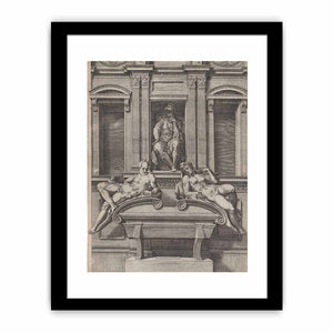 The Tomb of Lorenzo de' Medici from The Tombs of the Medici By Michelangelo Buonarroti