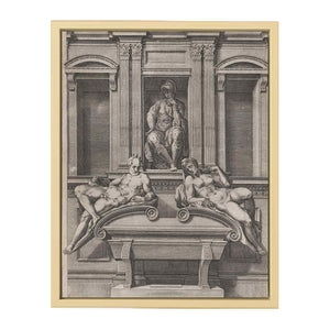 The Tomb of Lorenzo de' Medici from The Tombs of the Medici By Michelangelo Buonarroti