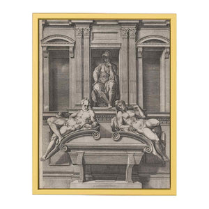 The Tomb of Lorenzo de' Medici from The Tombs of the Medici By Michelangelo Buonarroti