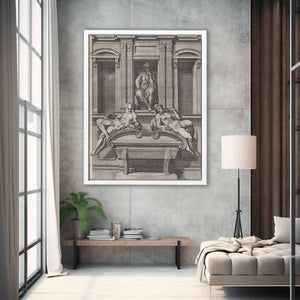 The Tomb of Lorenzo de' Medici from The Tombs of the Medici By Michelangelo Buonarroti