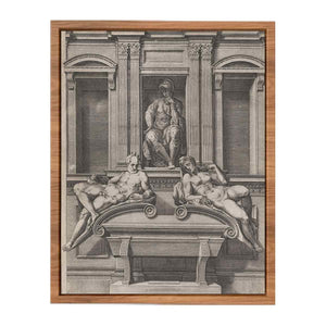 The Tomb of Lorenzo de' Medici from The Tombs of the Medici By Michelangelo Buonarroti