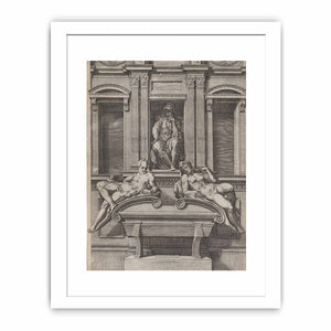 The Tomb of Lorenzo de' Medici from The Tombs of the Medici By Michelangelo Buonarroti