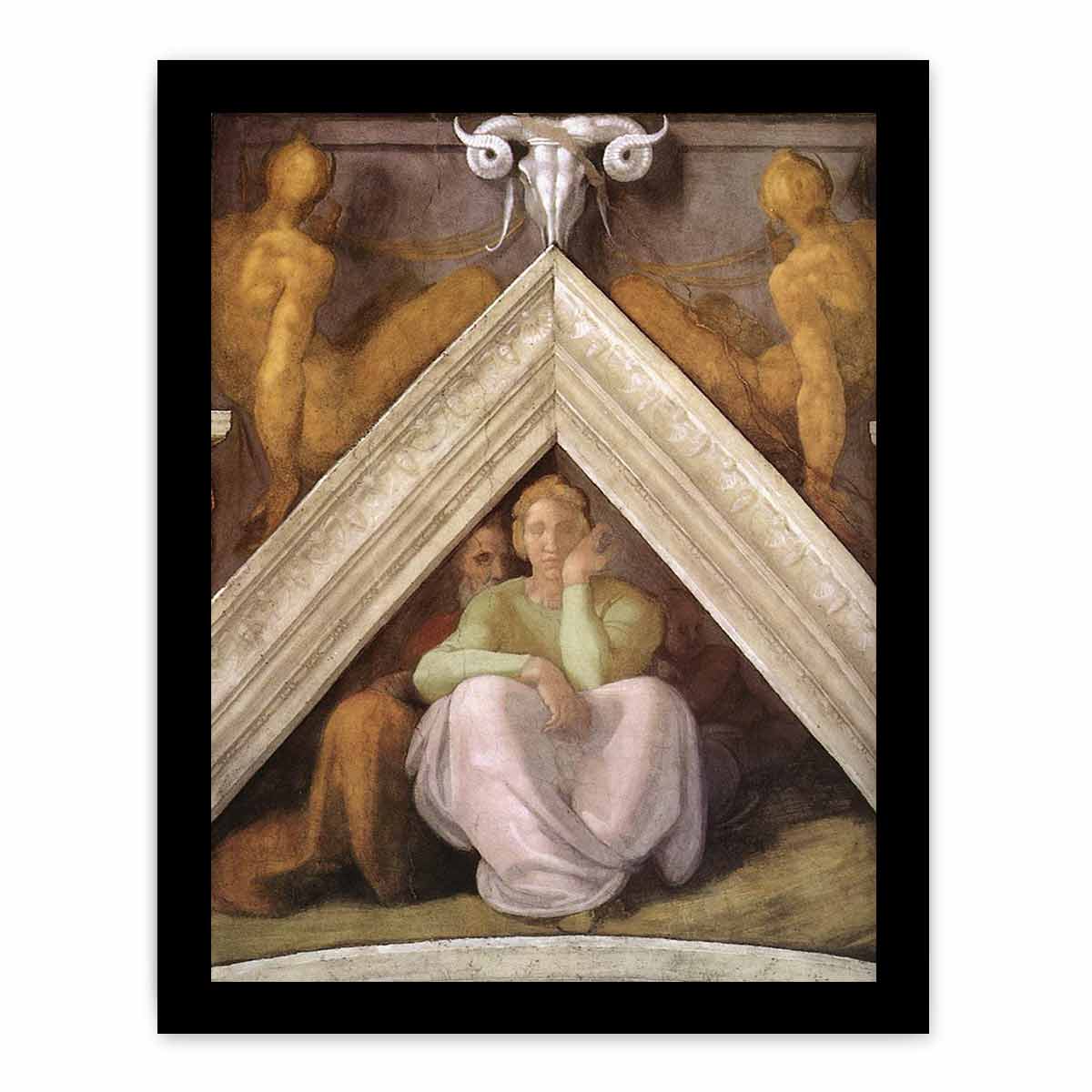 Ancestors of Christ: figures By Michelangelo Buonarroti