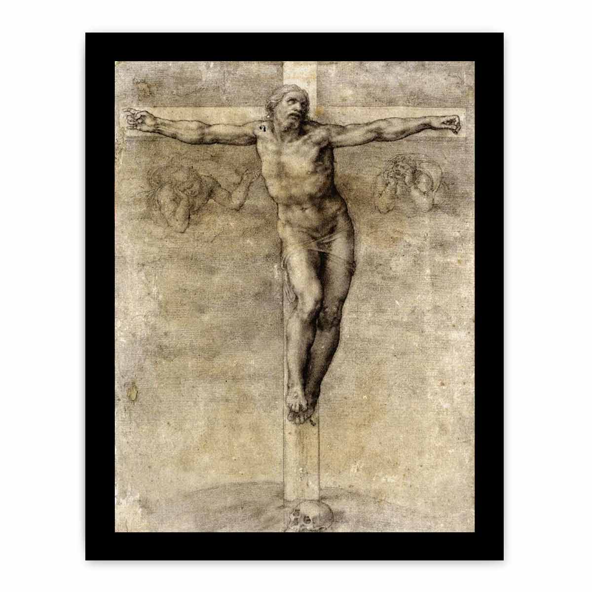 Christ on the Cross By Michelangelo Buonarroti