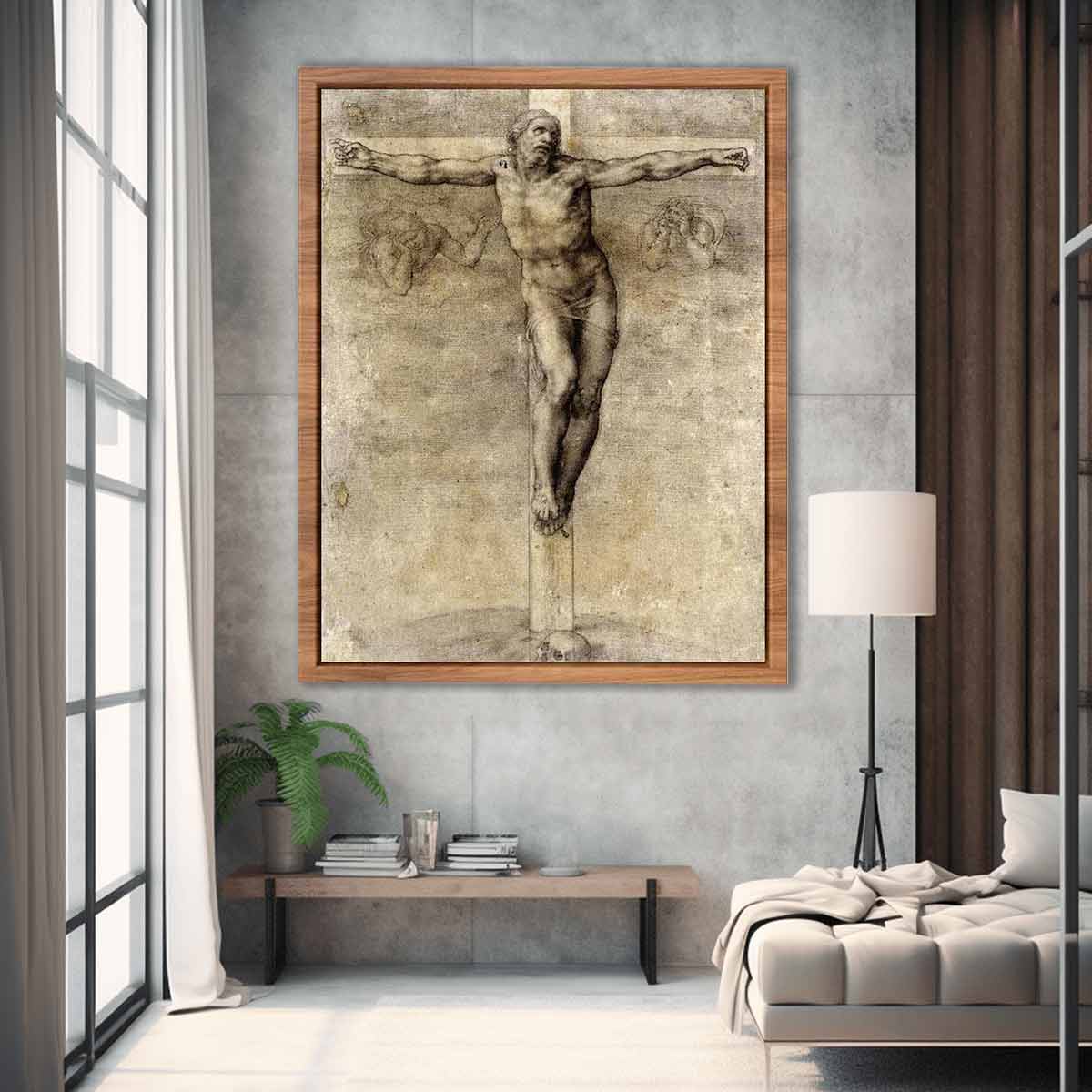 Christ on the Cross By Michelangelo Buonarroti