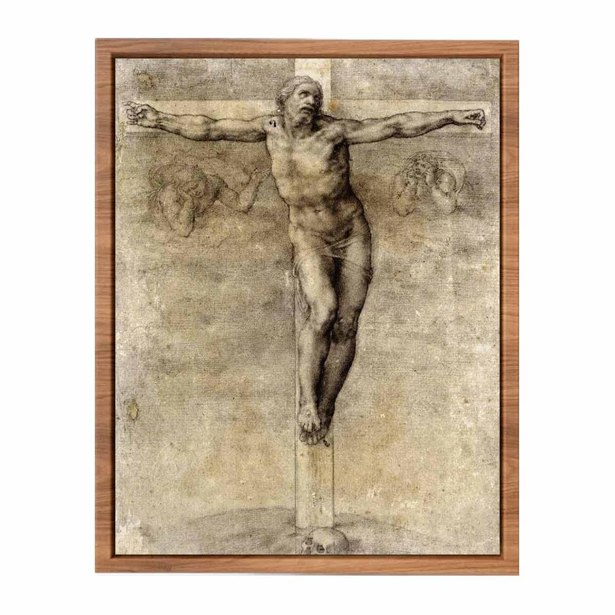Christ on the Cross By Michelangelo Buonarroti