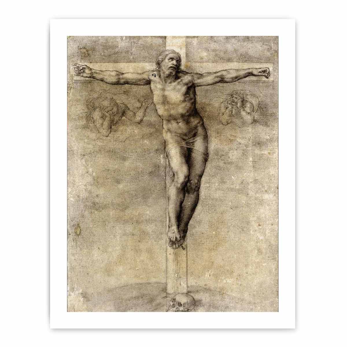 Christ on the Cross By Michelangelo Buonarroti