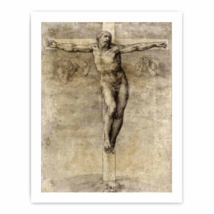 Christ on the Cross By Michelangelo Buonarroti
