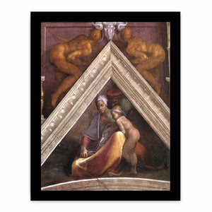 Ancestors of Christ: figures By Michelangelo Buonarroti