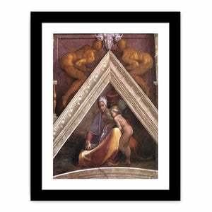Ancestors of Christ: figures By Michelangelo Buonarroti