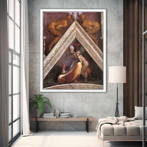 Ancestors of Christ: figures By Michelangelo Buonarroti
