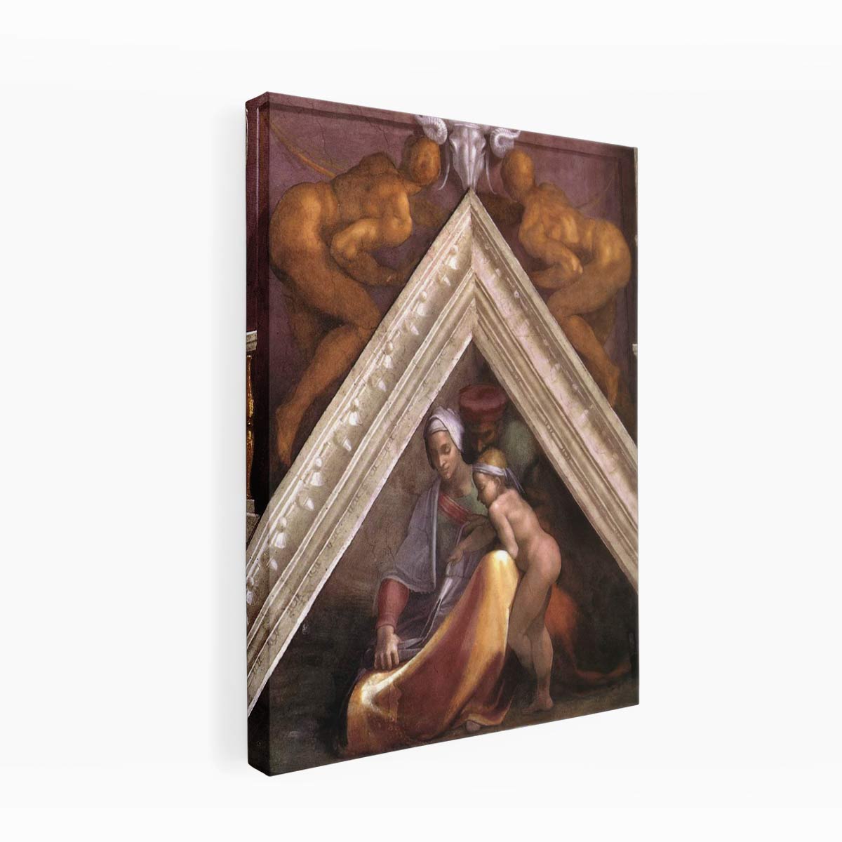 Ancestors of Christ: figures By Michelangelo Buonarroti