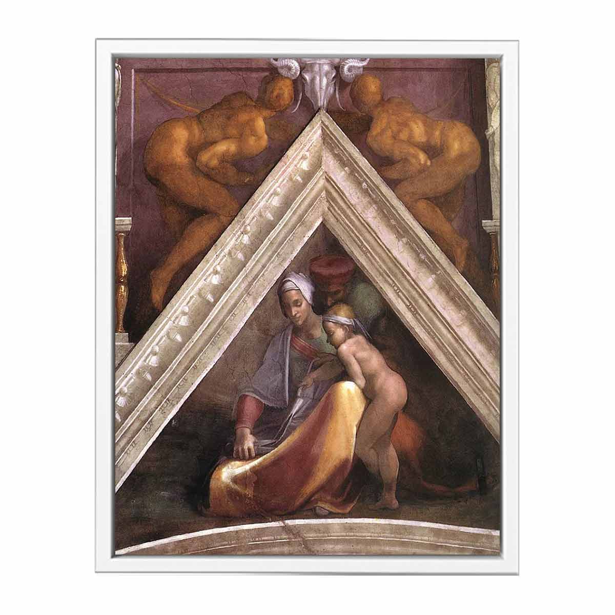 Ancestors of Christ: figures By Michelangelo Buonarroti