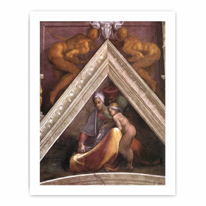 Ancestors of Christ: figures By Michelangelo Buonarroti