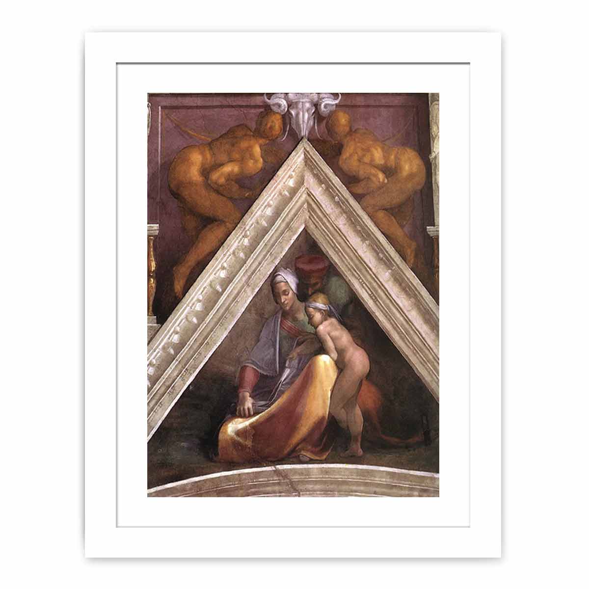 Ancestors of Christ: figures By Michelangelo Buonarroti