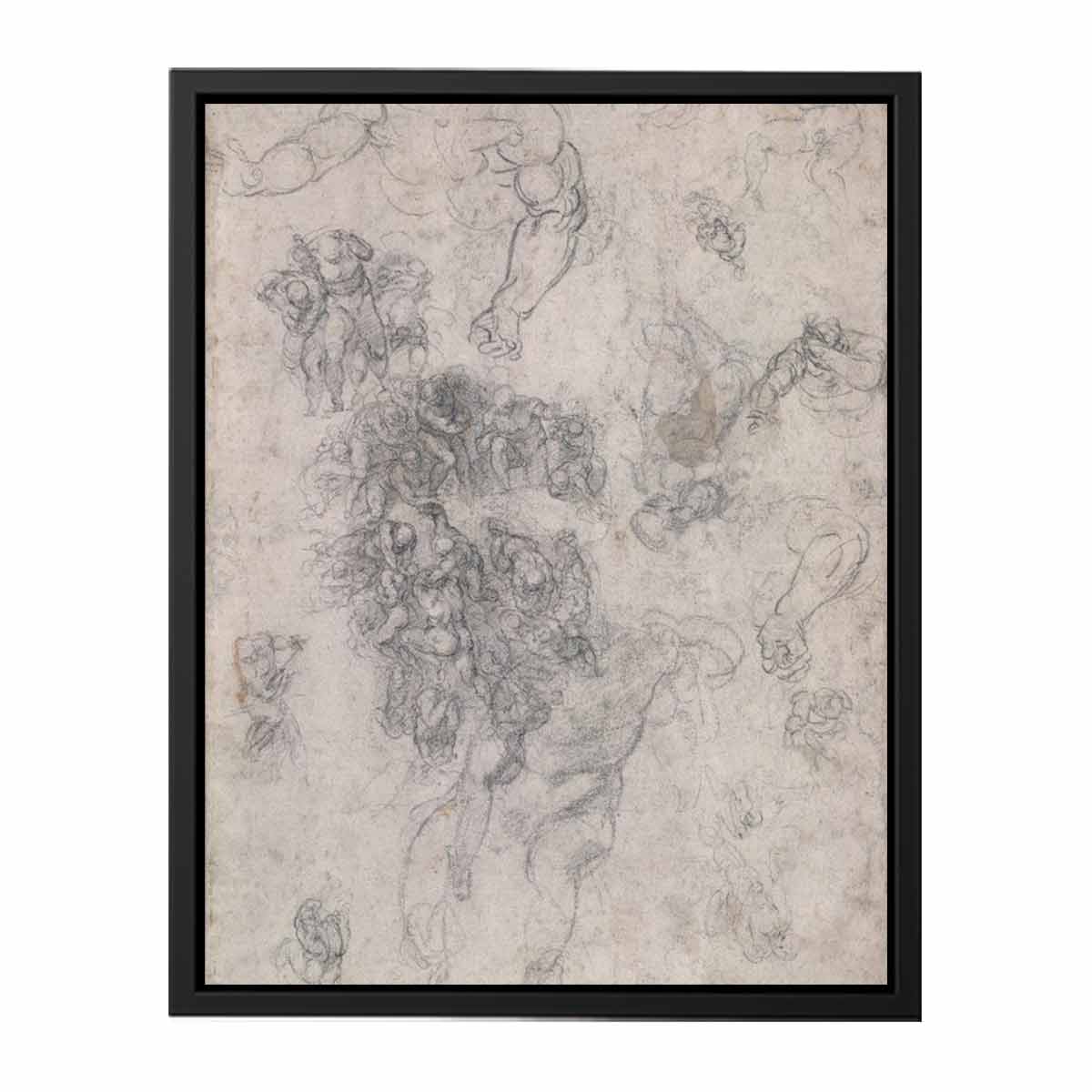 Studies for The Last Judgement