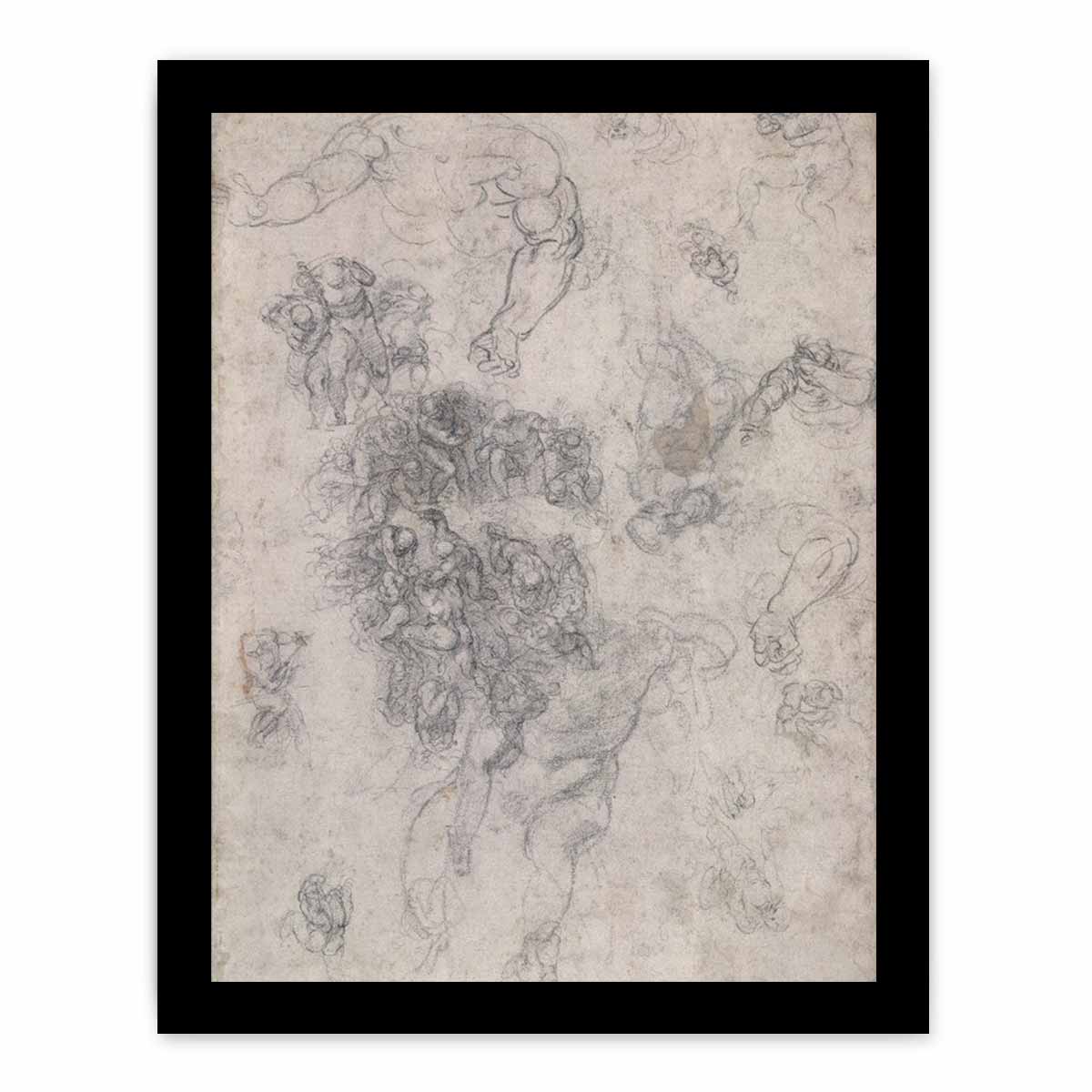 Studies for The Last Judgement