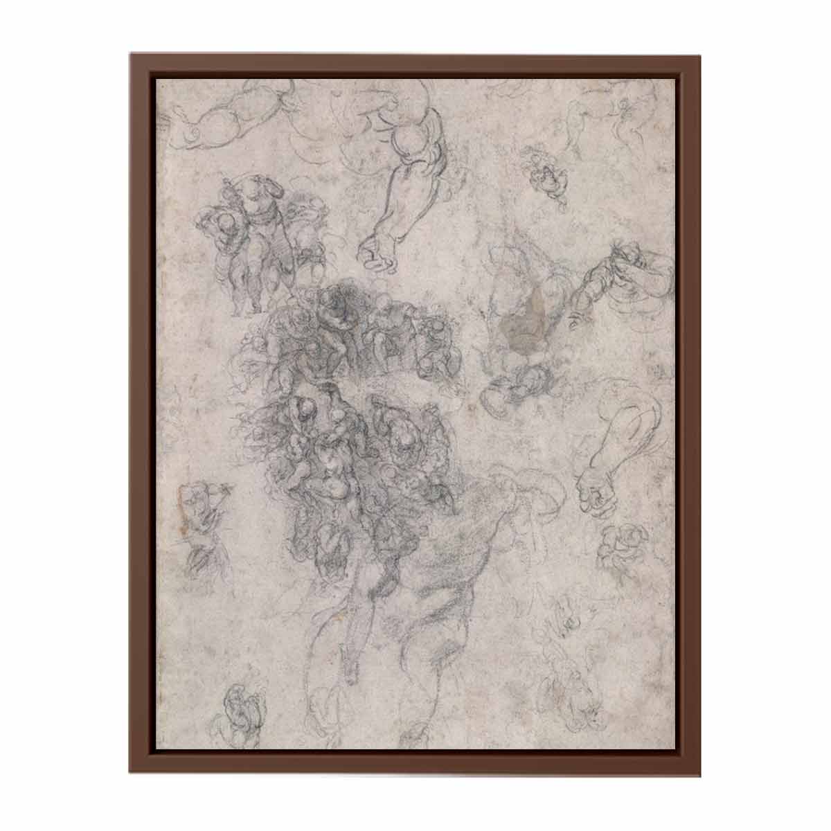 Studies for The Last Judgement