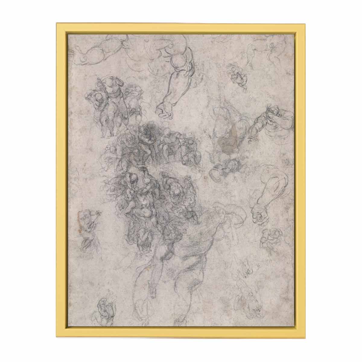 Studies for The Last Judgement
