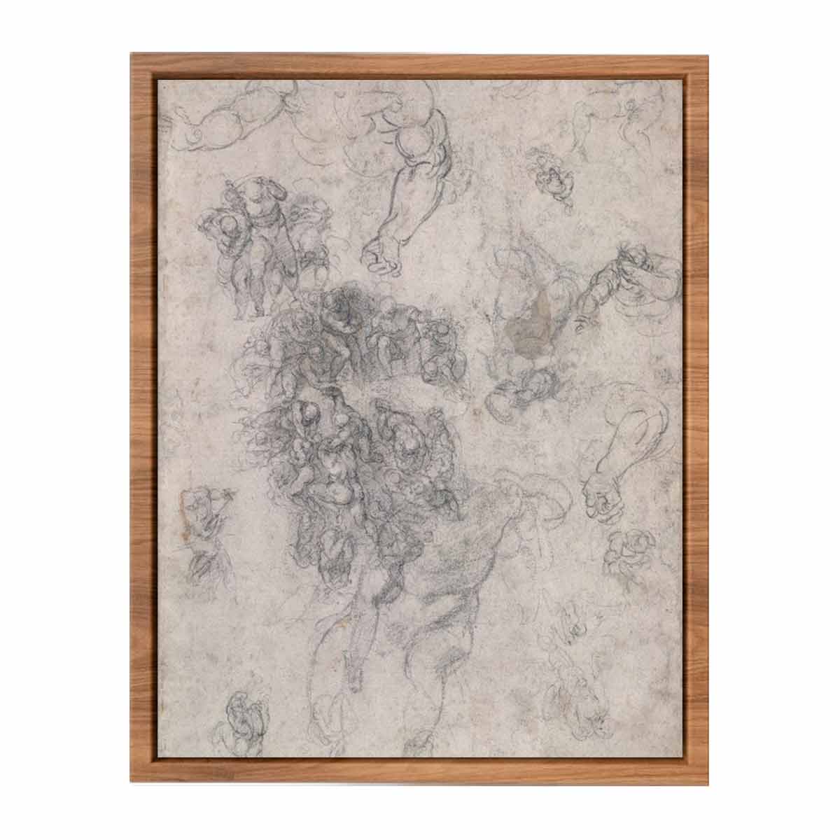 Studies for The Last Judgement