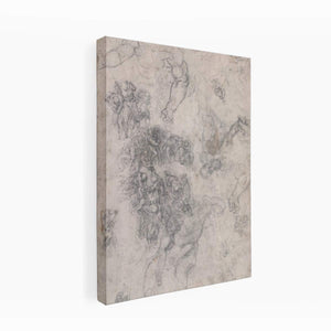 Studies for The Last Judgement By Michelangelo Buonarroti