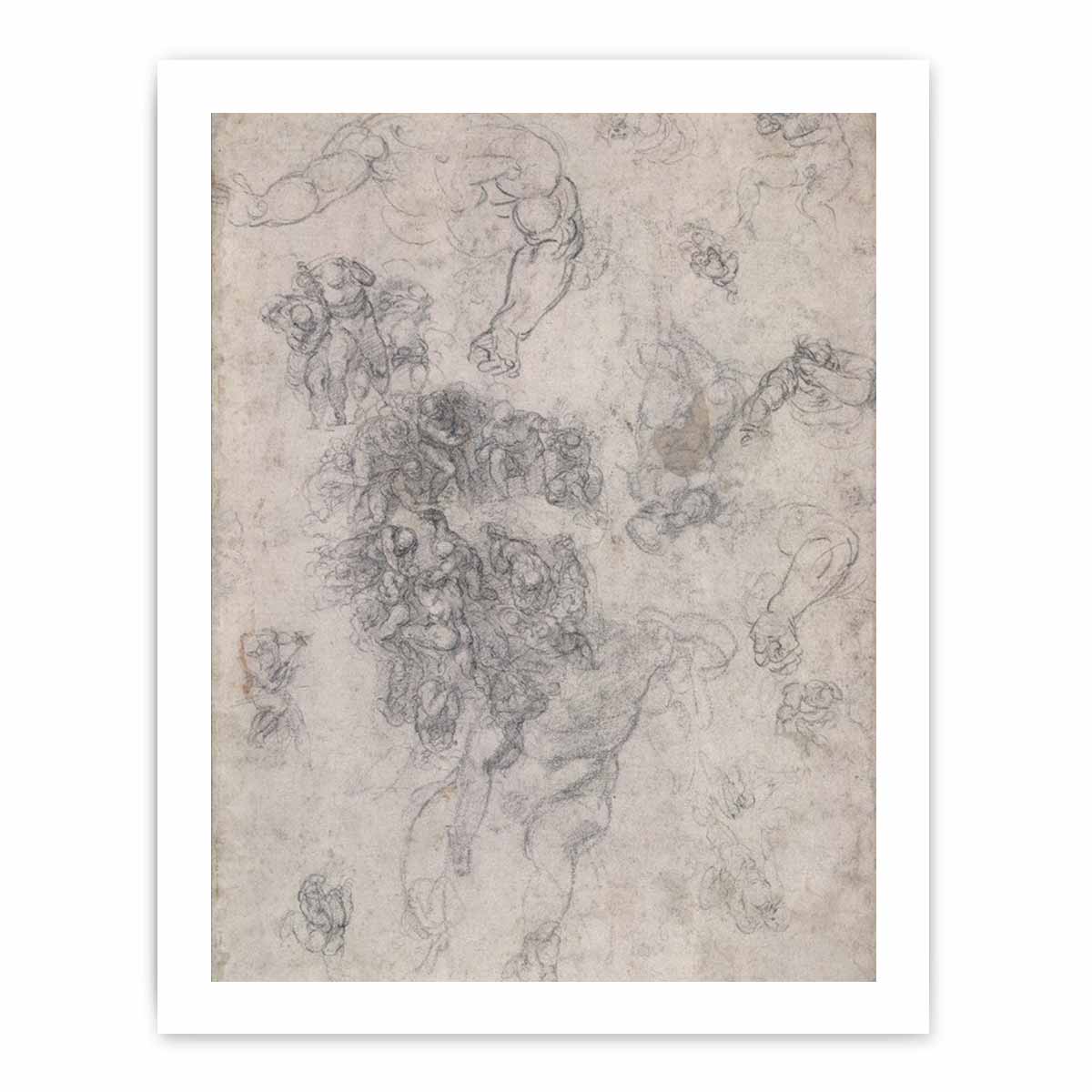 Studies for The Last Judgement