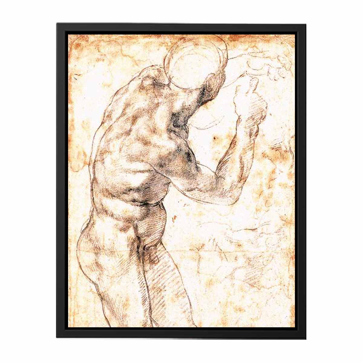 Study to Battle of Cascina By Michelangelo Buonarroti