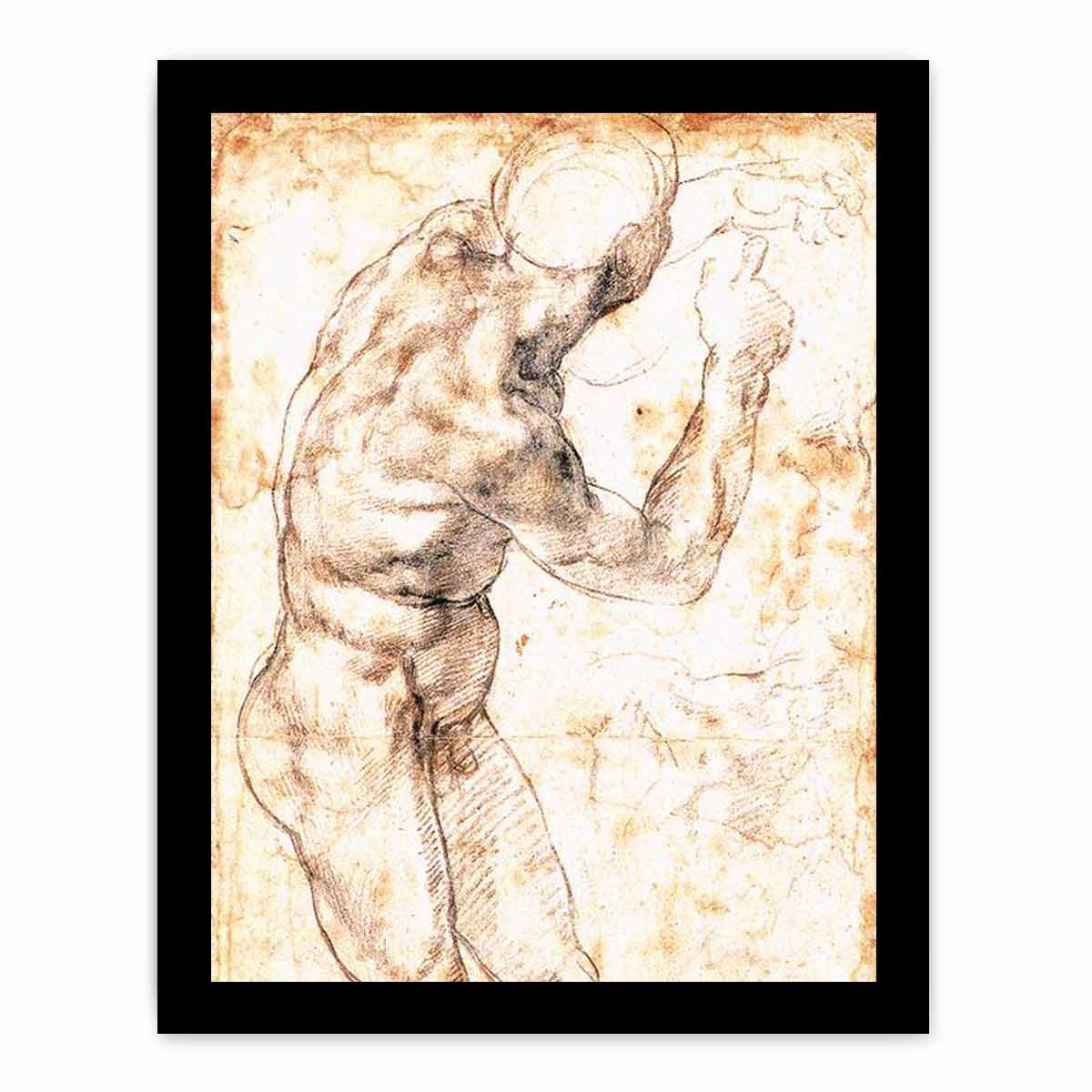 Study to Battle of Cascina By Michelangelo Buonarroti