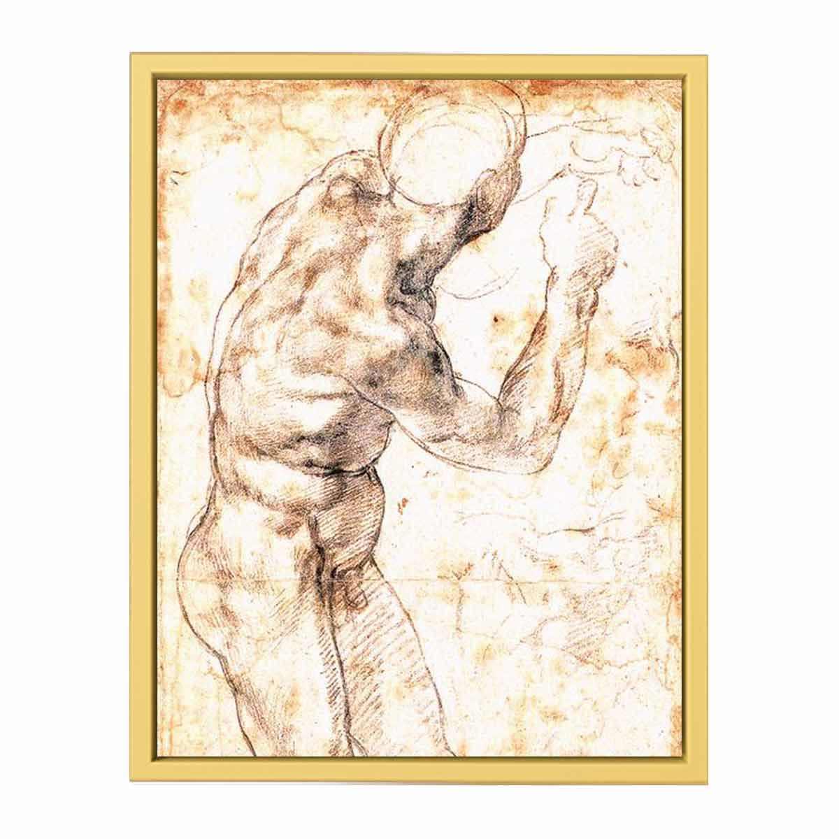 Study to Battle of Cascina By Michelangelo Buonarroti