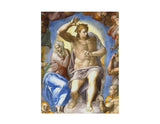 Last Judgement Christ The Judge By Michelangelo Buonarroti artwork preview