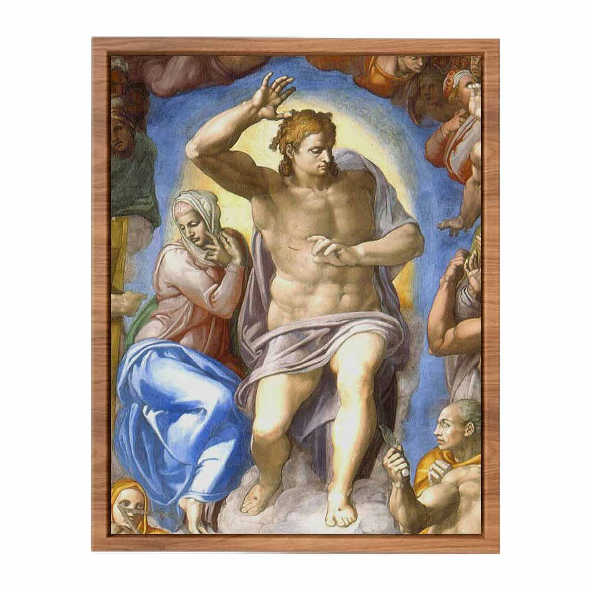 Last Judgement Christ The Judge By Michelangelo Buonarroti