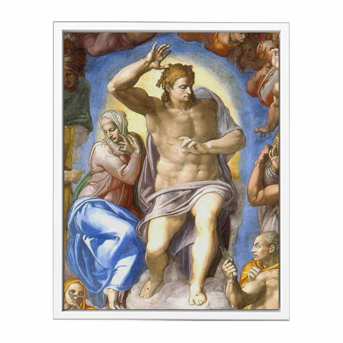 Last Judgement Christ The Judge By Michelangelo Buonarroti