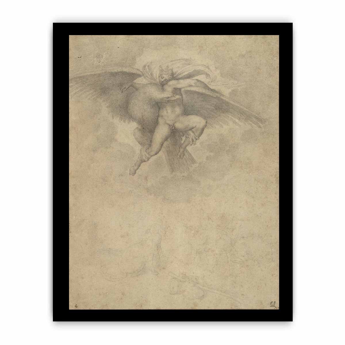 The Rape of Ganymede c. 1533 By Michelangelo Buonarroti