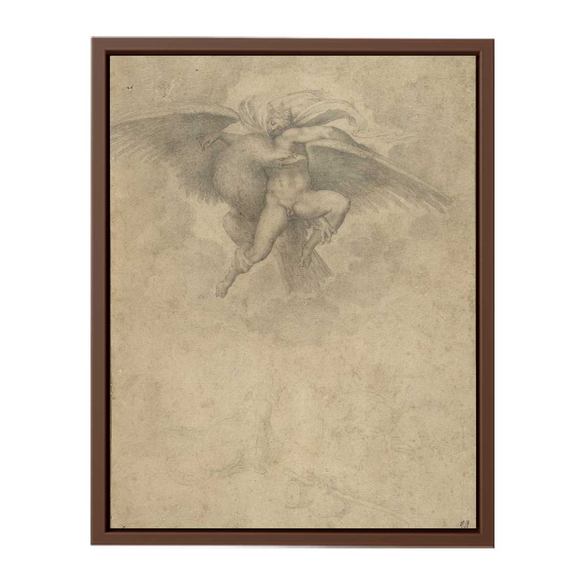 The Rape of Ganymede c. 1533 By Michelangelo Buonarroti