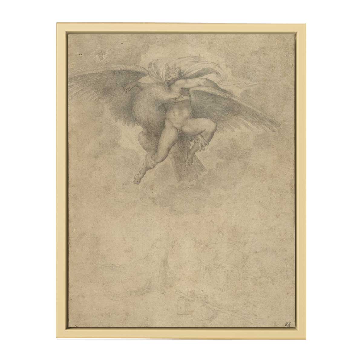 The Rape of Ganymede c. 1533 By Michelangelo Buonarroti