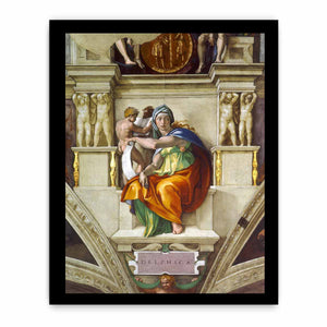 The Delphic Sibyl By Michelangelo Buonarroti