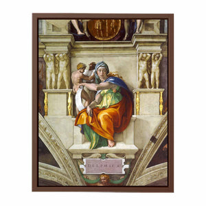 The Delphic Sibyl By Michelangelo Buonarroti