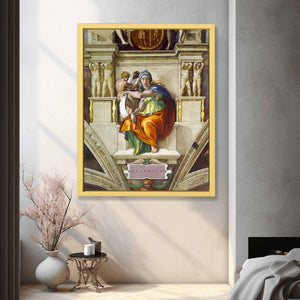 The Delphic Sibyl By Michelangelo Buonarroti