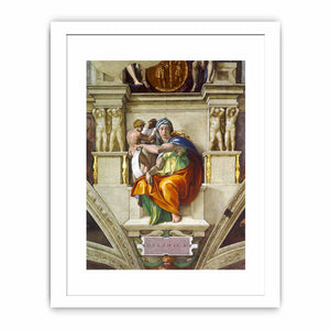 The Delphic Sibyl By Michelangelo Buonarroti