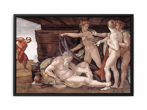 Drunkenness of Noah By Michelangelo Buonarroti