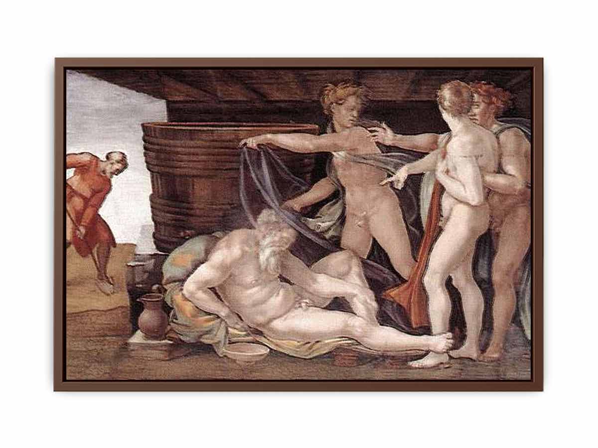 Drunkenness of Noah By Michelangelo Buonarroti