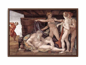 Drunkenness of Noah By Michelangelo Buonarroti