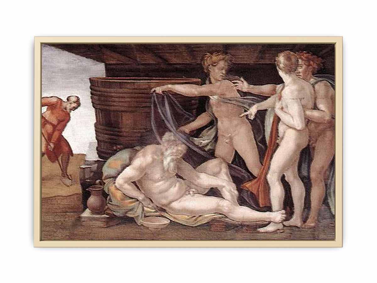 Drunkenness of Noah By Michelangelo Buonarroti