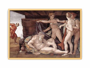 Drunkenness of Noah By Michelangelo Buonarroti